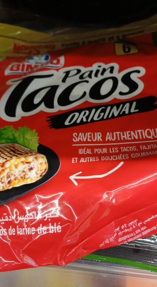 Pain tacos