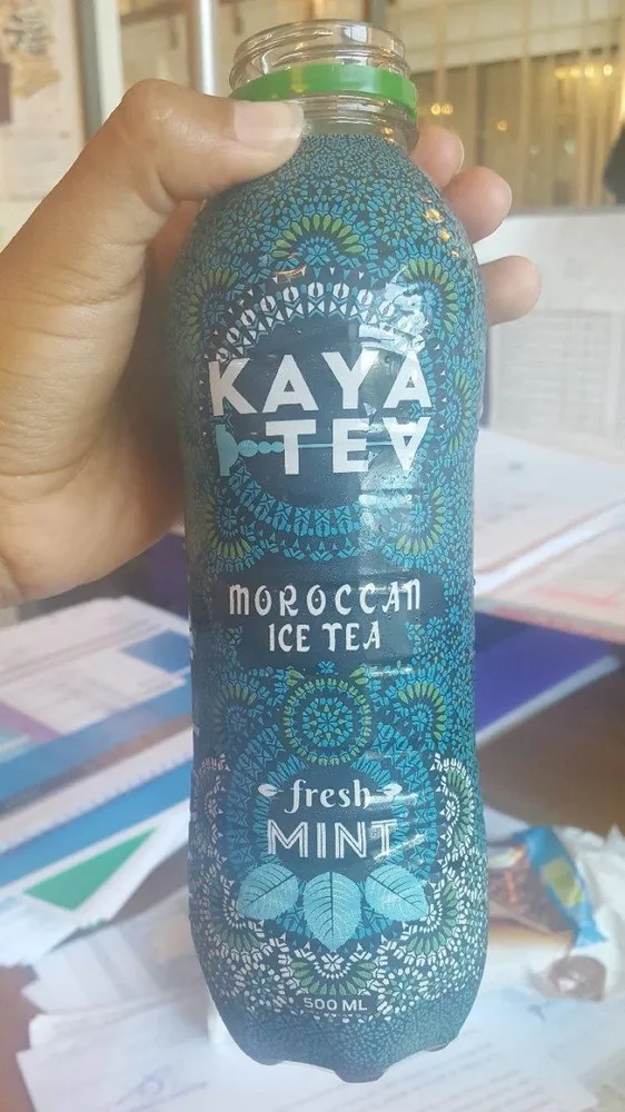 Moroccan ice tea