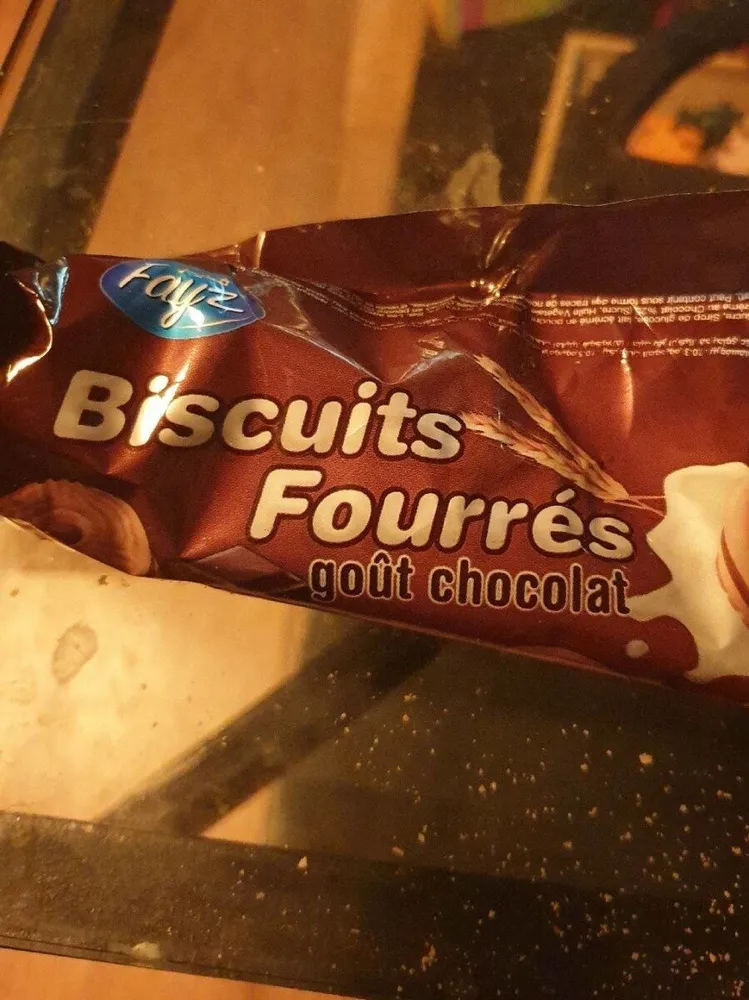 Biscuits fourres