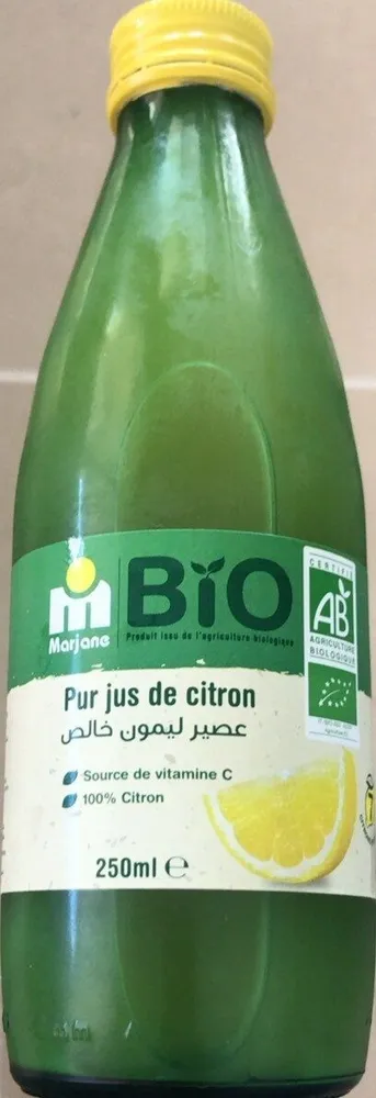 Pur jus de citron Bio