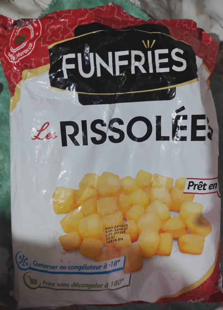 Le Rissolées Cube Fries