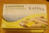Sardinen mit Zitrone