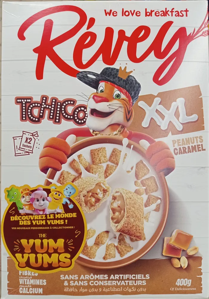 Tchico xxl peanuts caramel