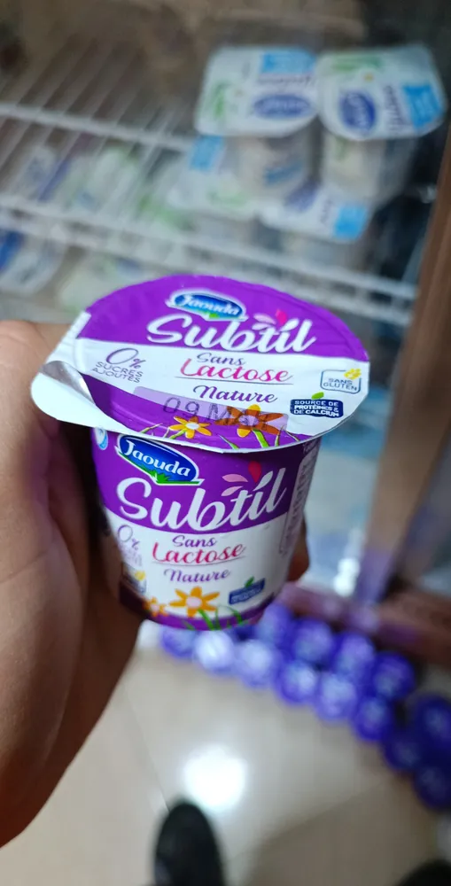 Crème sans lactose nature