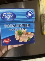 Thon entier au naturel