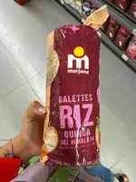 Galettes Riz Quinoa Sel Himalaya