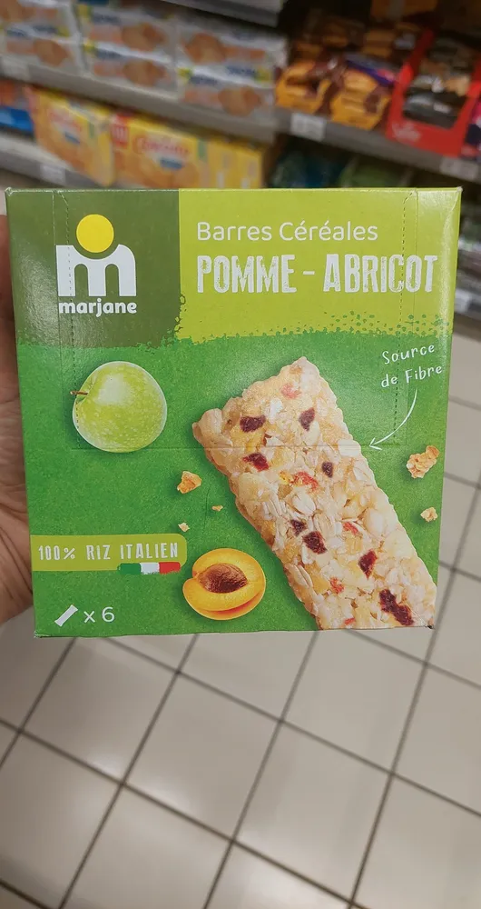 Barres Céréales -  Pomme_Abricot