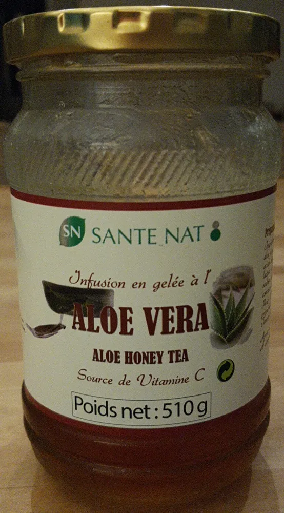 Infusion en gelée à l'aloe verra