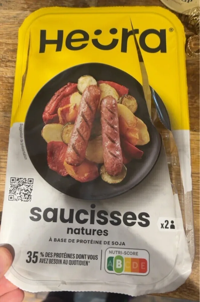 Saucisses natures