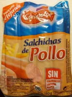Salchichas de pollo