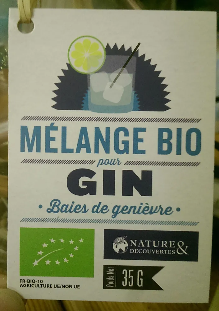 Mélange bio pour Gin