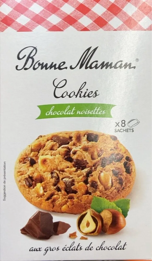 Cookies chocolat noisette