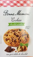 Cookies chocolat noisette