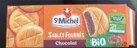 Sablés fourrés chocolat