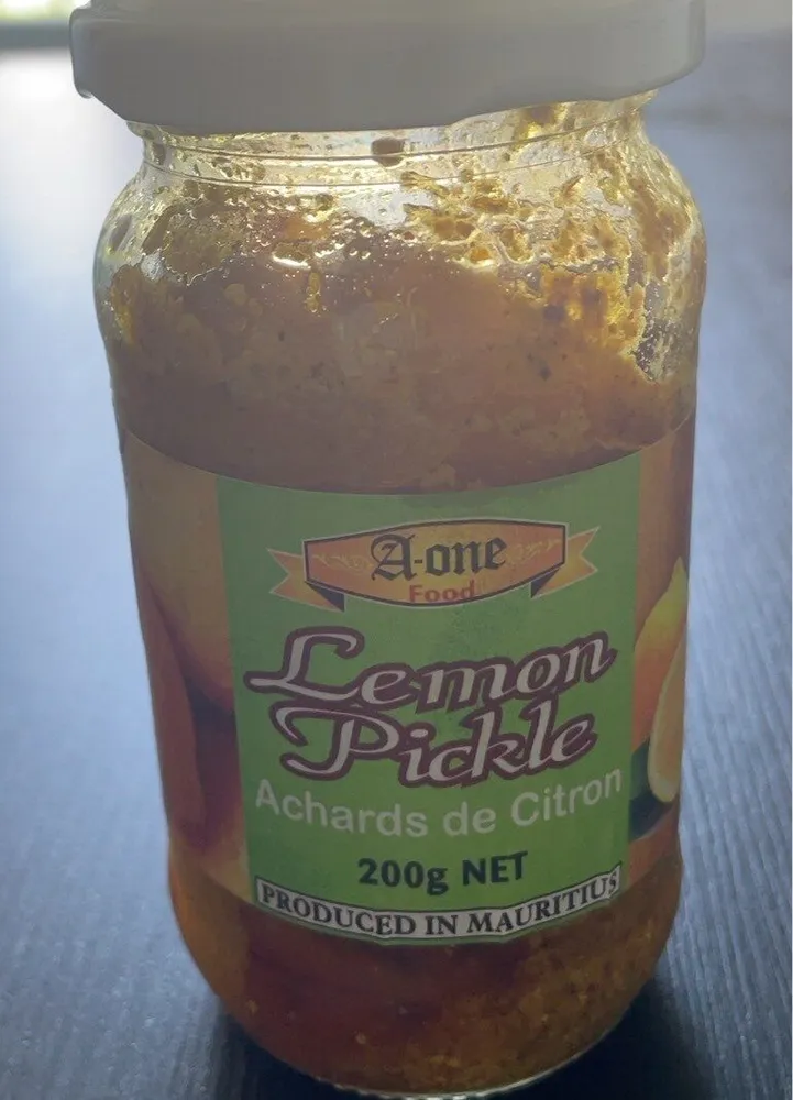 Lemon pickle