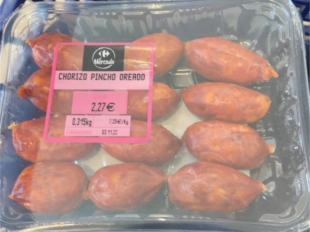 Chorizo pincho oreado