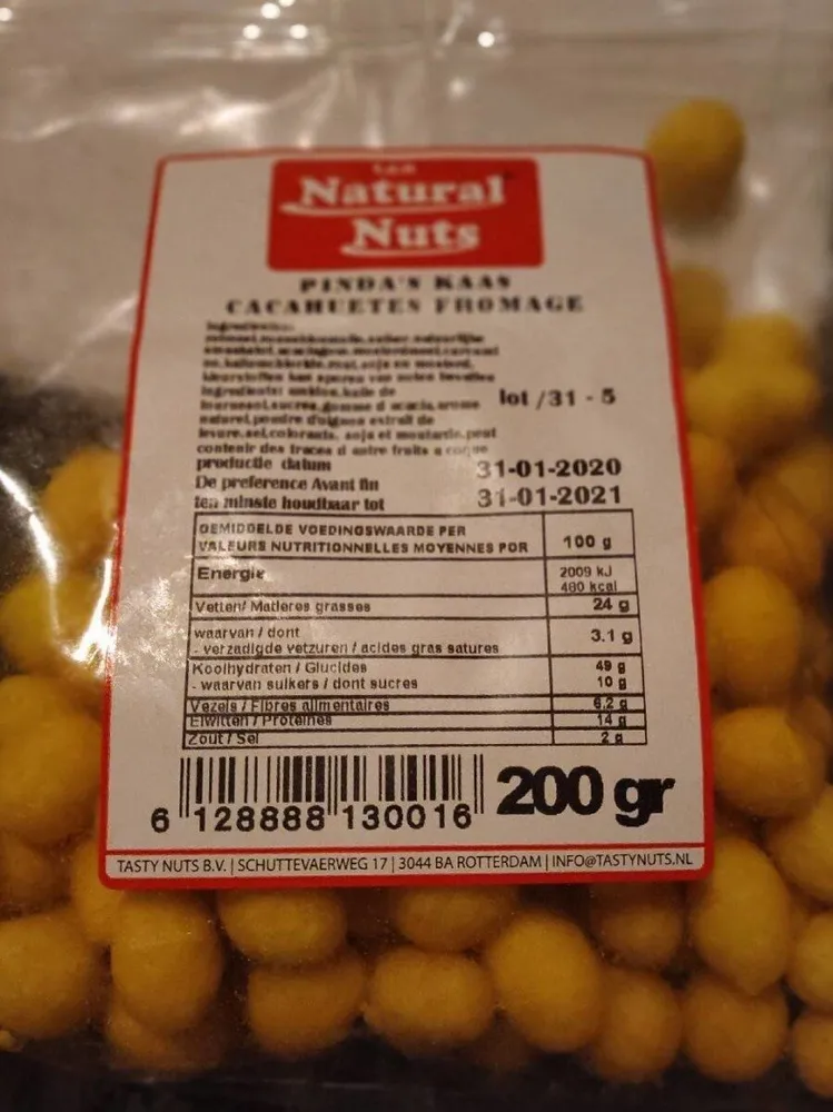 Cacahuètes Fromage