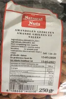 Amandes grillées et salées