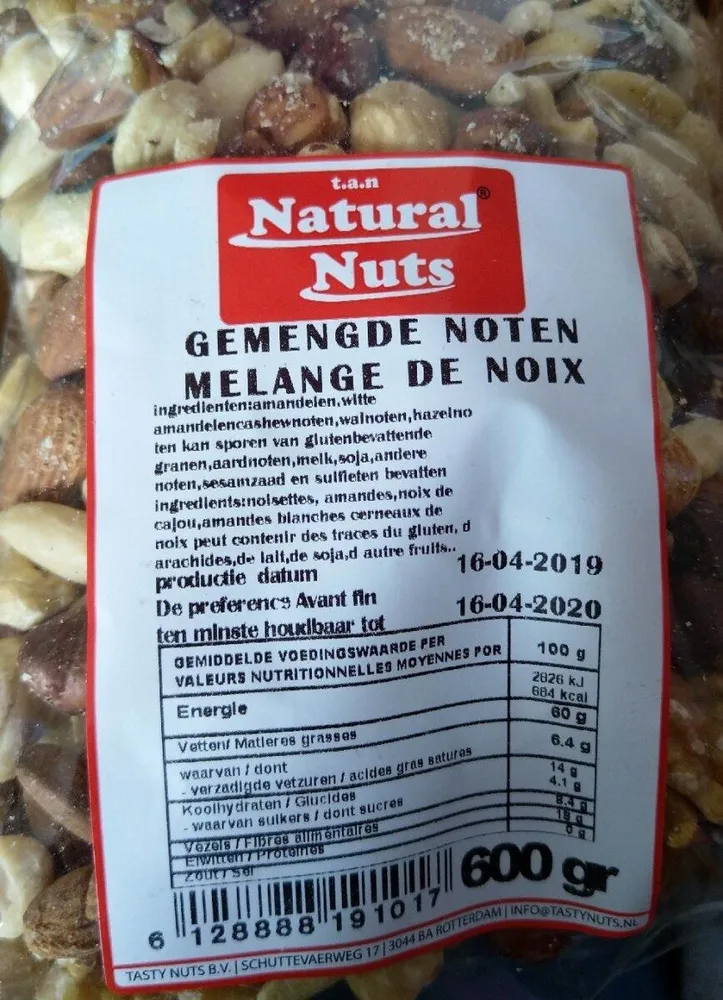 Mélange de noix