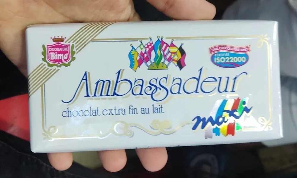 Chocolat au lait Ambassadeur