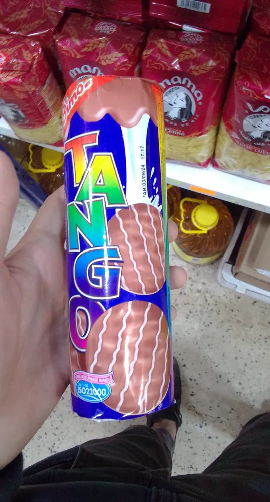 Biscuits Tango au chocolat