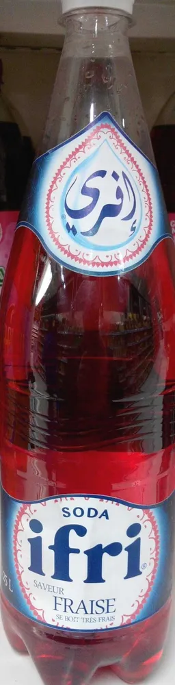 Soda saveur Fraise