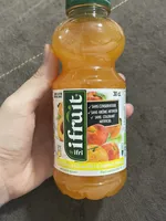 Jus de pêche orange