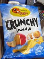Chips crunchy red cheese taste