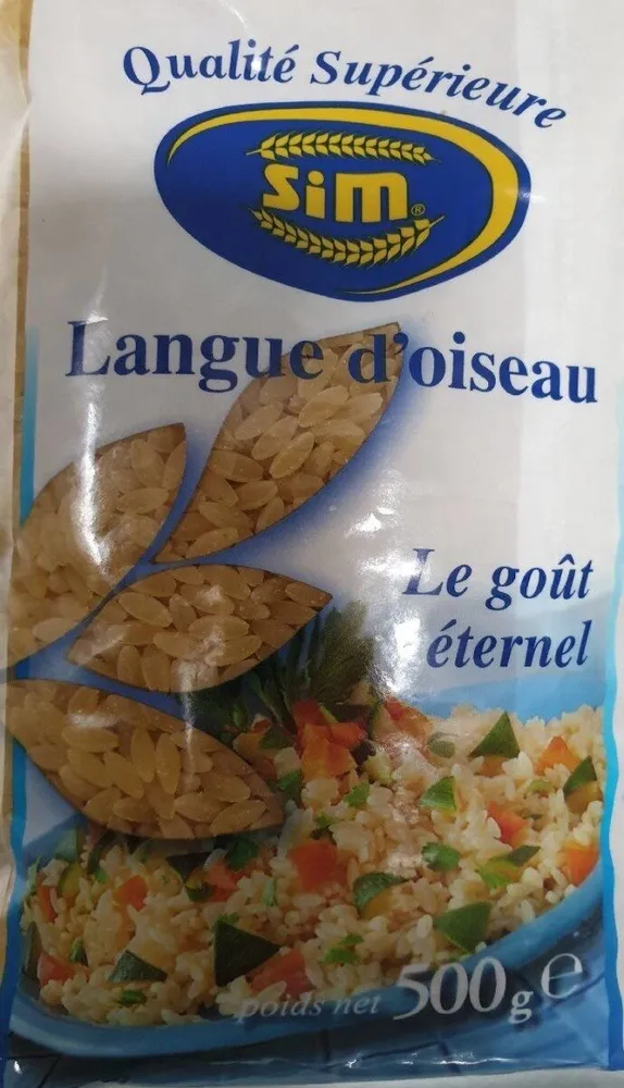SIM Langue d'oiseau