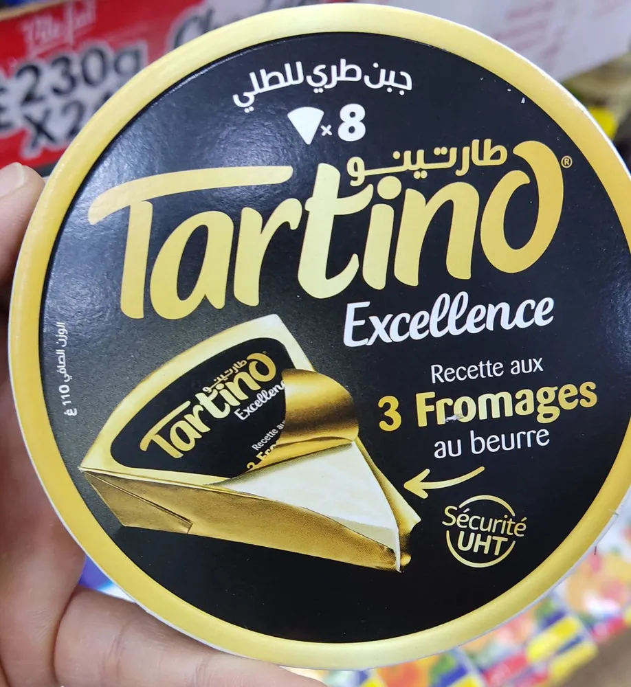 Tartino 3 fromage 8pcs