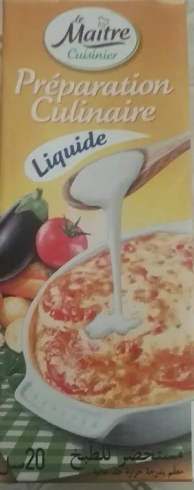 Préparation culinaire maître cuisinier