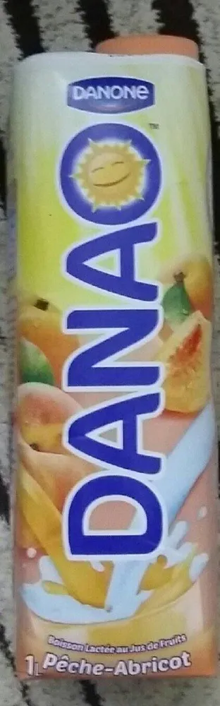 Boisson lactée au jus de fruits