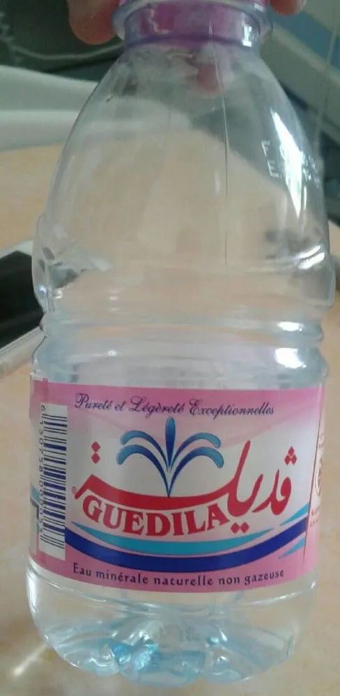 Eau minérale naturelle non gazeuse
