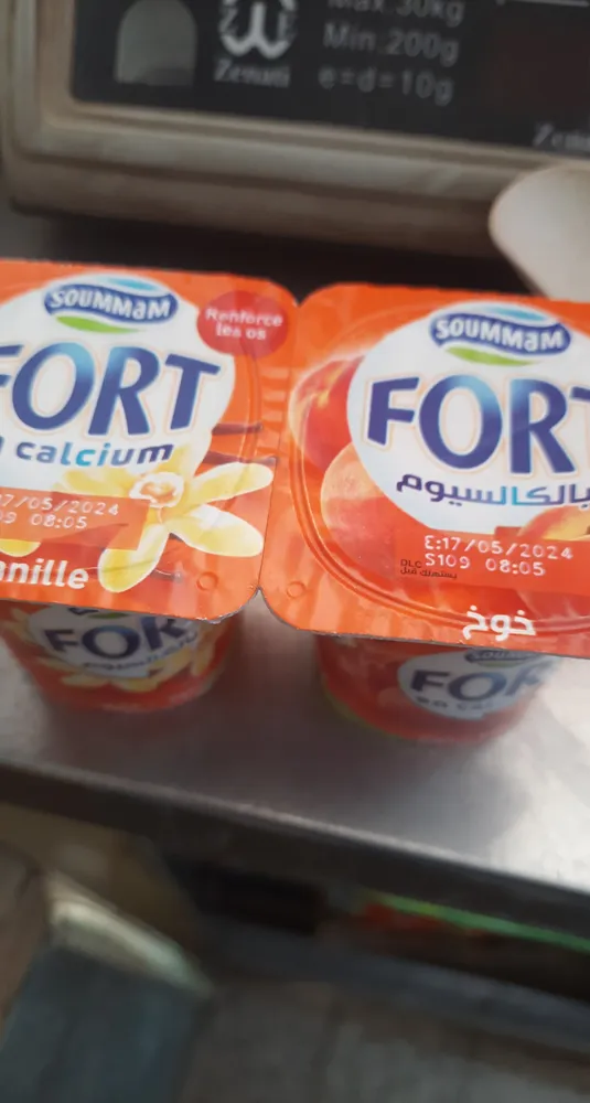 Fort calcium vanille