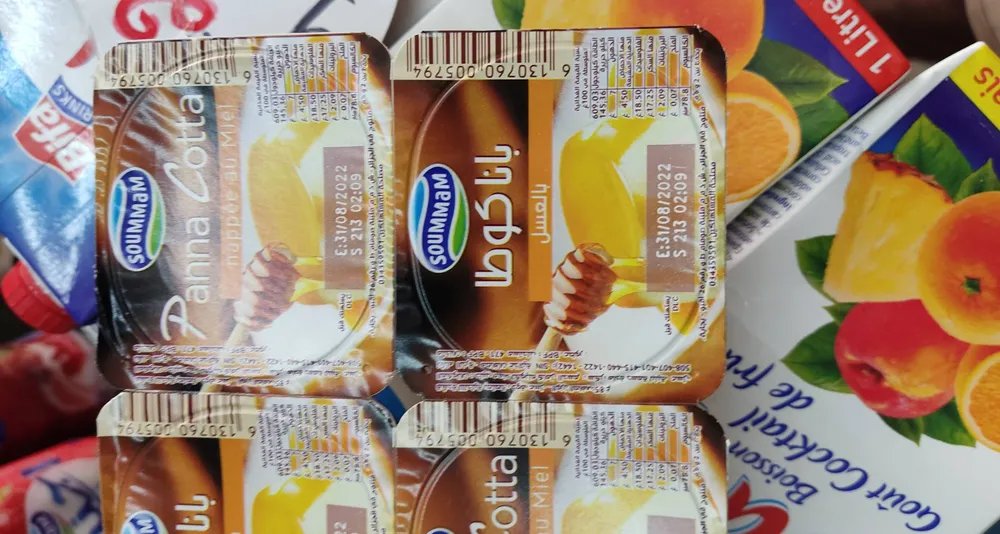 Panna cotta miel