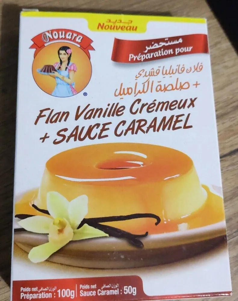 flan vanille crémeux