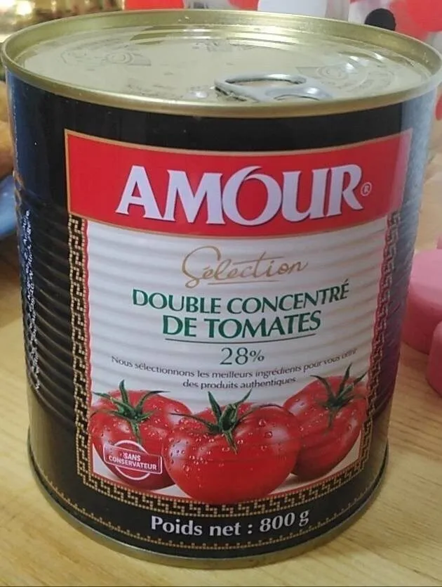 Double concentré de tomates