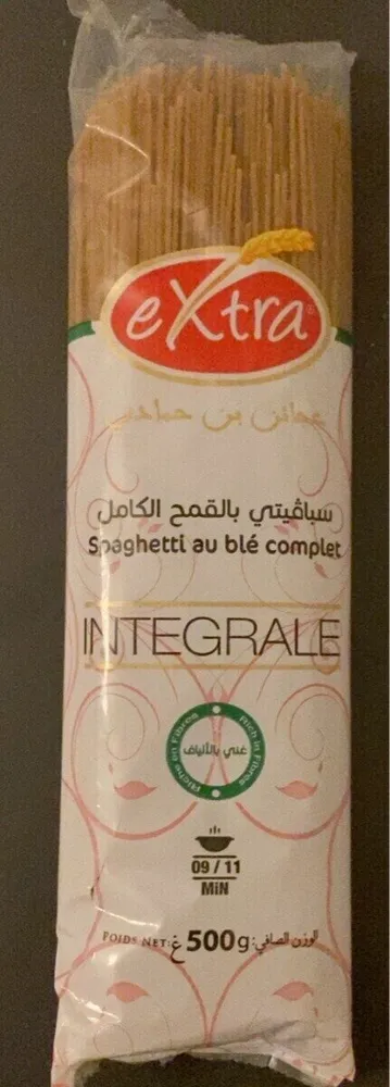 Pâtes complètes