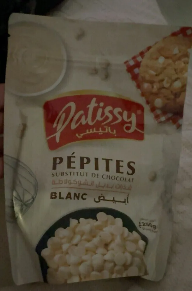 Pepites de chocolat blanc