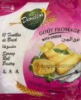 Feuille de brique gout fromage