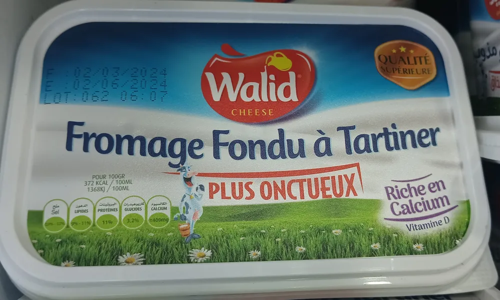 Fromage fondu à tartiner