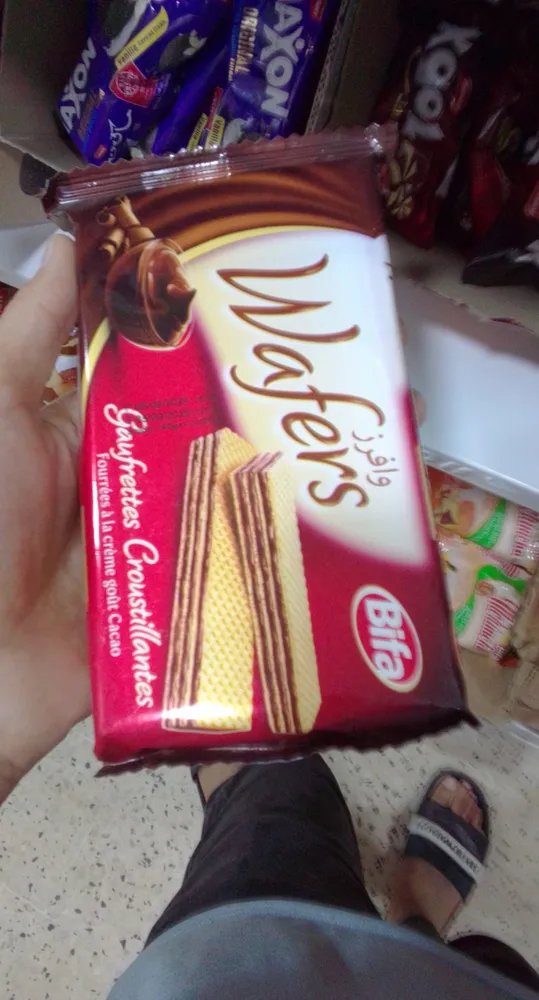 Gaufrettes au cacao