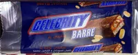 Celebrity - Nougat barre aux arachides et au chocolat