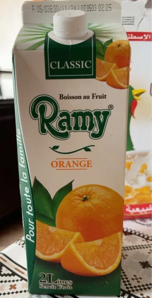 boisson ai fruit orange