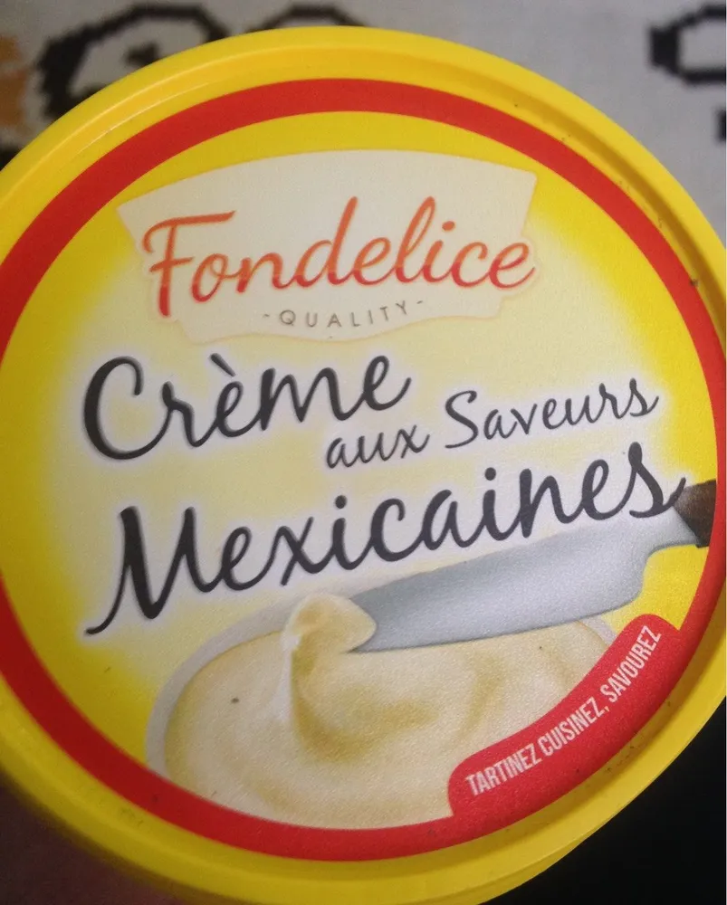 Creme aux saveurs mexicaines