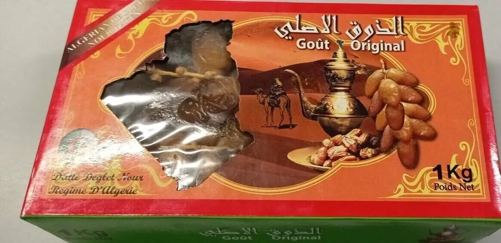 Datte Deglet Nour Régime d'Algérie