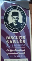 Biscuit Sablé au sésame