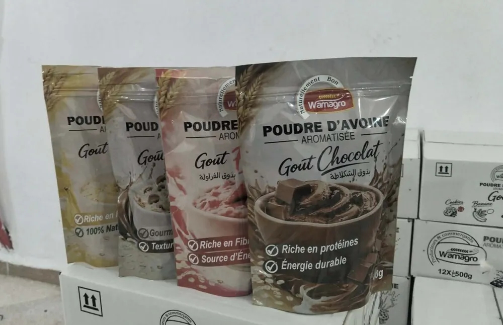Poudre d'avoine aromatisé
