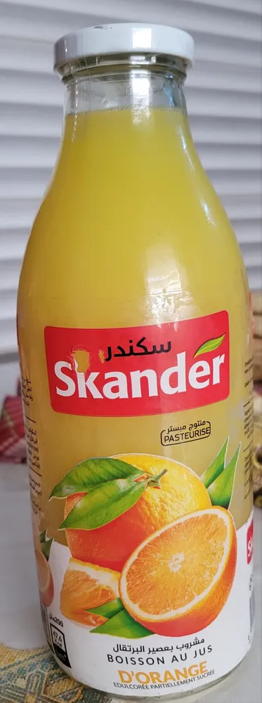 Boisson aux jus d'orange