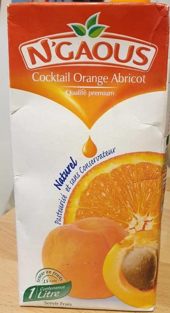 Cocktail Orange Abricot